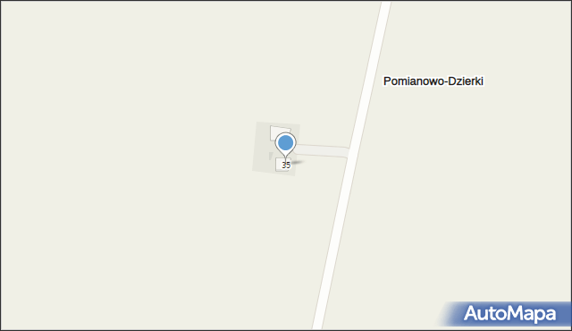 Pomianowo, Pomianowo, 35, mapa Pomianowo