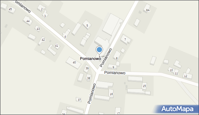 Pomianowo, Pomianowo, 6, mapa Pomianowo