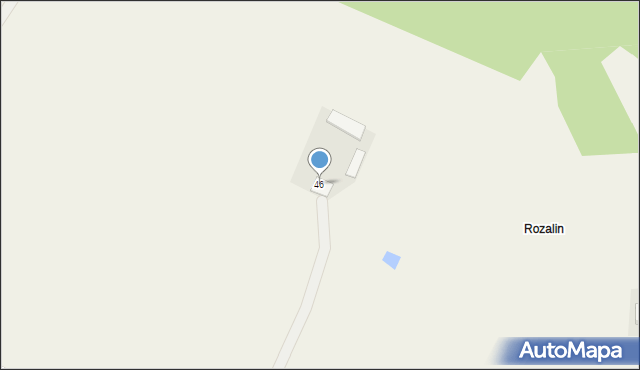 Pomiany, Pomiany, 46, mapa Pomiany