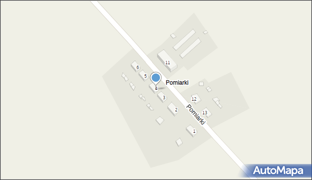 Pomiarki, Pomiarki, 4/1, mapa Pomiarki