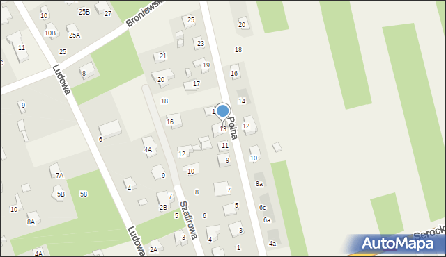 Pomiechówek, Polna, 13, mapa Pomiechówek