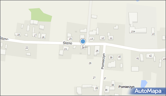 Pomierzyn, Pomierzyn, 24, mapa Pomierzyn