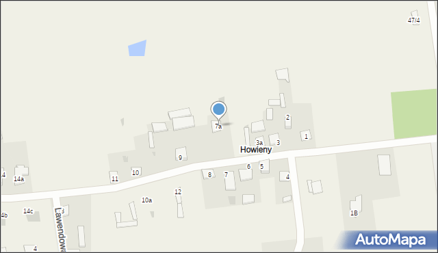 Pomigacze, Pomigacze, 7a, mapa Pomigacze