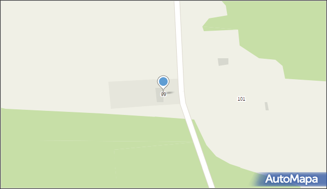 Pomigacze, Pomigacze, 99, mapa Pomigacze