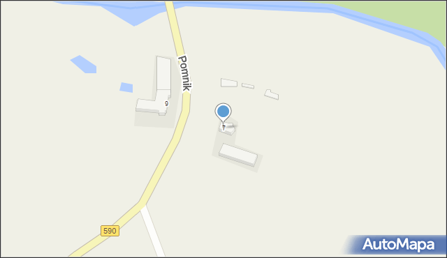 Pomnik, Pomnik, 7, mapa Pomnik