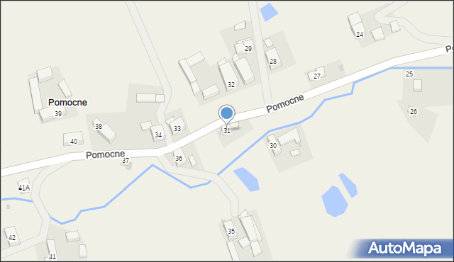 Pomocne, Pomocne, 31, mapa Pomocne