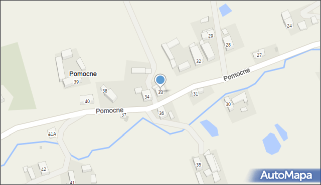 Pomocne, Pomocne, 33, mapa Pomocne