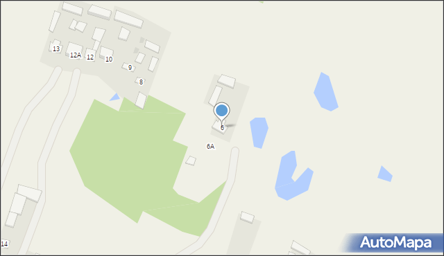 Pomyków, Pomyków, 6, mapa Pomyków