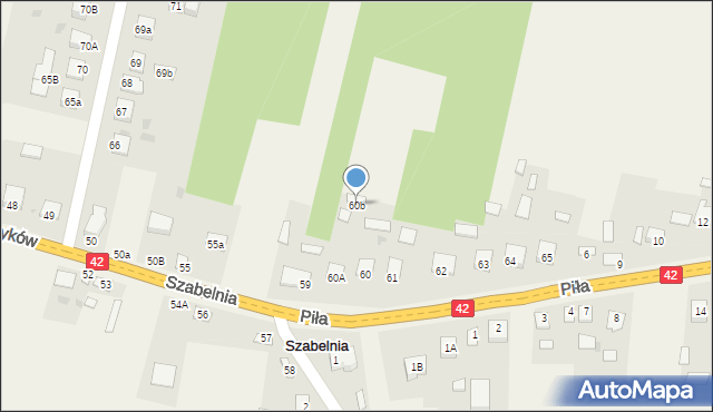 Pomyków, Pomyków, 60b, mapa Pomyków