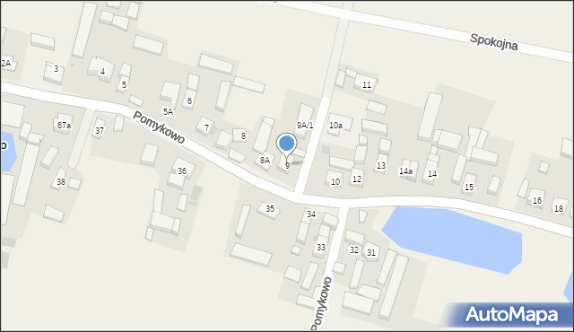 Pomykowo, Pomykowo, 9, mapa Pomykowo