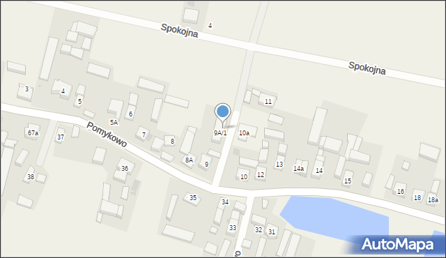 Pomykowo, Pomykowo, 9b, mapa Pomykowo