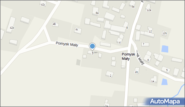 Pomysk Mały, Pomysk Mały, 3, mapa Pomysk Mały
