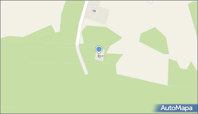 Poniatów, Poniatów, 5D, mapa Poniatów