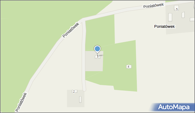 Poniatówek, Poniatówek, 3, mapa Poniatówek