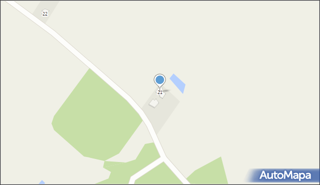 Poniatowicze, Poniatowicze, 21, mapa Poniatowicze