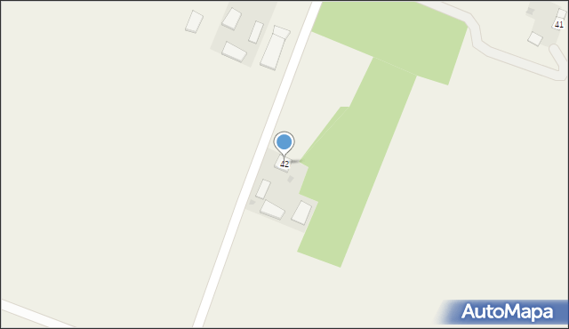 Poniatówka, Poniatówka, 42, mapa Poniatówka
