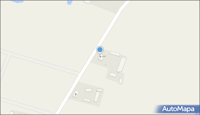 Poniaty-Cibory, Poniaty-Cibory, 7, mapa Poniaty-Cibory