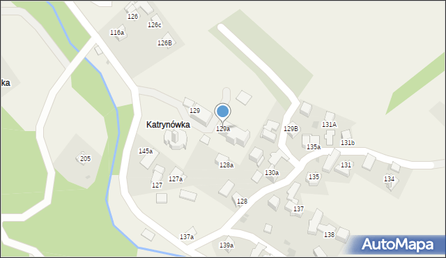 Ponice, Ponice, 129a, mapa Ponice