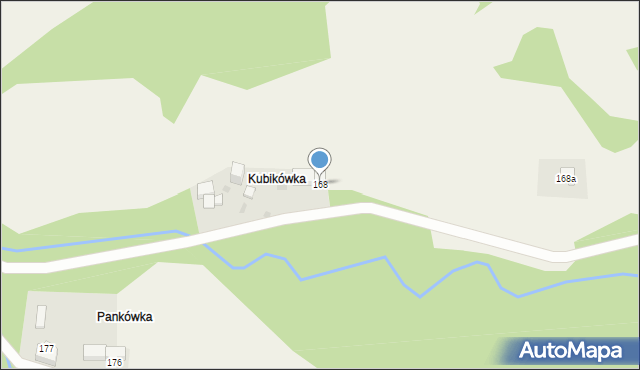 Ponice, Ponice, 168, mapa Ponice