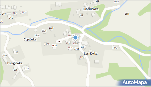 Ponice, Ponice, 179B, mapa Ponice