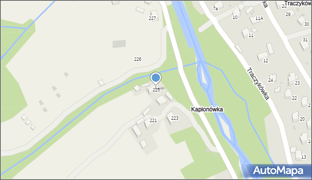 Ponice, Ponice, 225, mapa Ponice