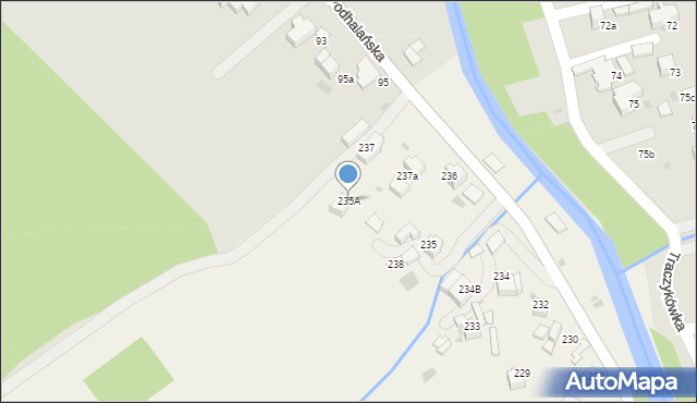 Ponice, Ponice, 235A, mapa Ponice