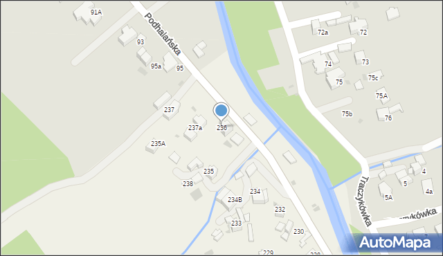 Ponice, Ponice, 236, mapa Ponice