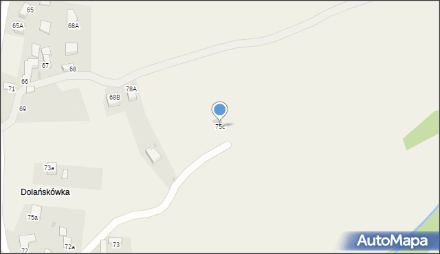 Ponice, Ponice, 75c, mapa Ponice