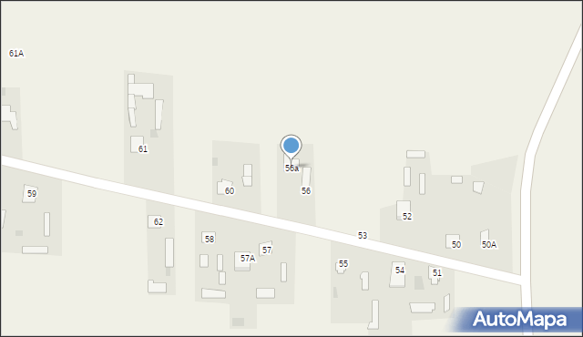 Ponikiew Duża, Ponikiew Duża, 56a, mapa Ponikiew Duża
