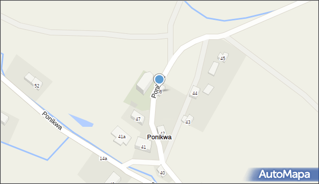 Ponikwa, Ponikwa, 46, mapa Ponikwa