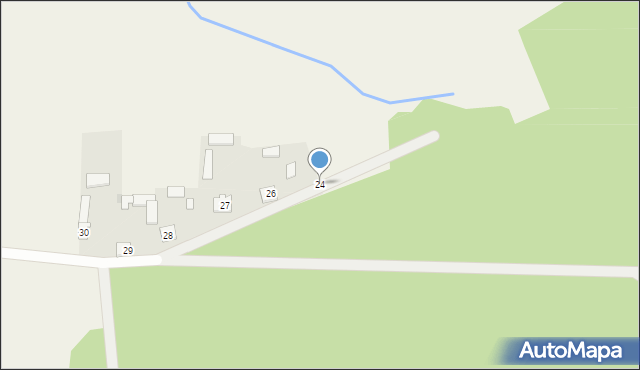 Ponurzyca, Ponurzyca, 24, mapa Ponurzyca