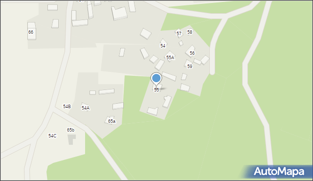 Ponurzyca, Ponurzyca, 55, mapa Ponurzyca