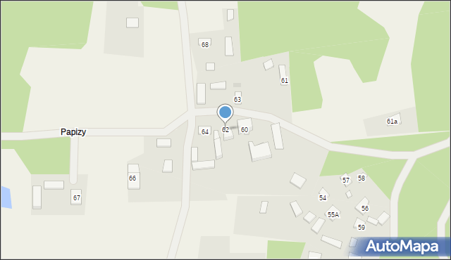 Ponurzyca, Ponurzyca, 62, mapa Ponurzyca