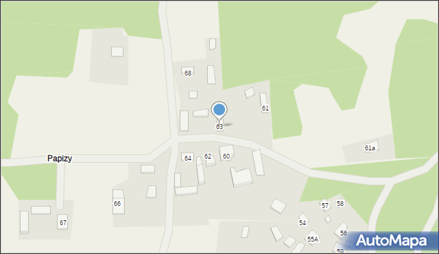 Ponurzyca, Ponurzyca, 63, mapa Ponurzyca