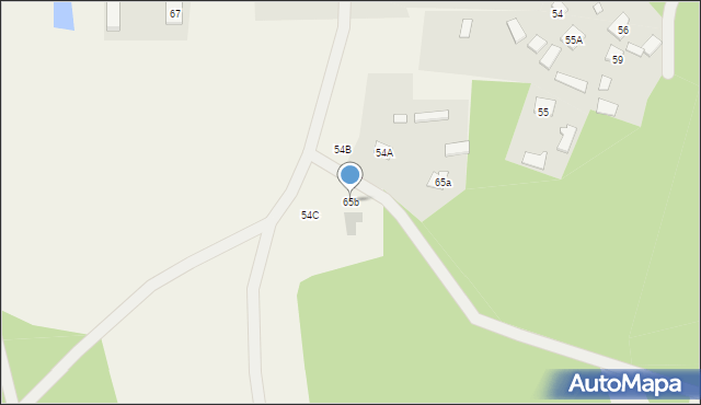 Ponurzyca, Ponurzyca, 65b, mapa Ponurzyca