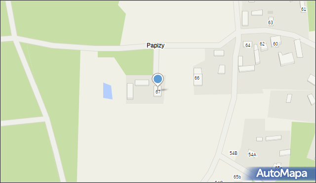 Ponurzyca, Ponurzyca, 67, mapa Ponurzyca