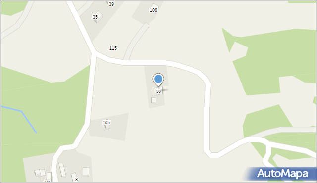 Popardowa, Popardowa, 56, mapa Popardowa
