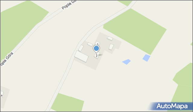Popia Góra, Popia Góra, 2, mapa Popia Góra