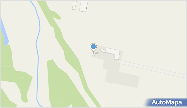 Popielarze, Popielarze, 1, mapa Popielarze