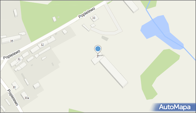Popielewo, Popielewo, 37, mapa Popielewo