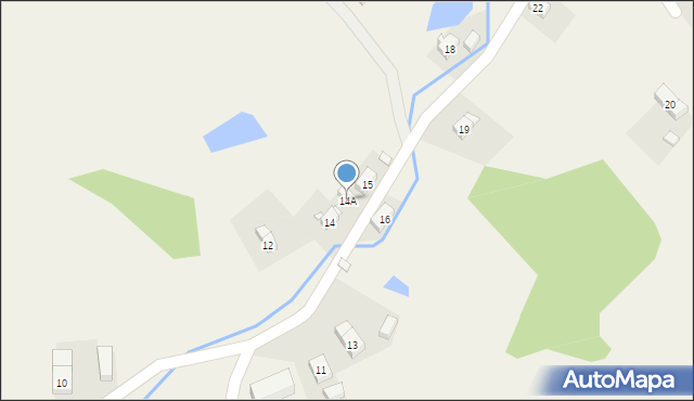 Popielówek, Popielówek, 14A, mapa Popielówek