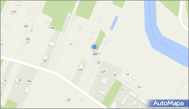 Popielżyn Górny, Popielżyn Górny, 16a, mapa Popielżyn Górny