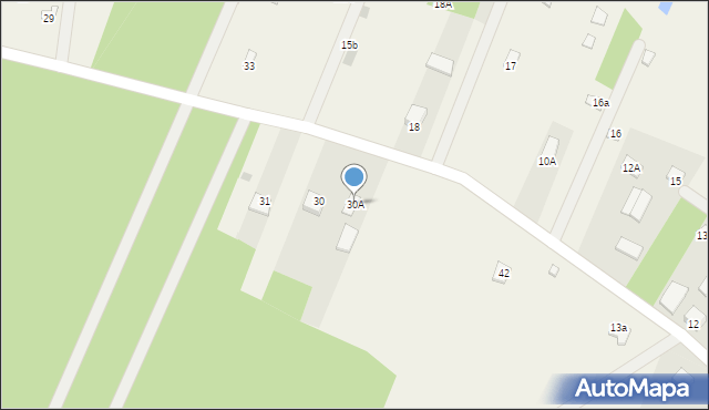 Popielżyn Górny, Popielżyn Górny, 30A, mapa Popielżyn Górny