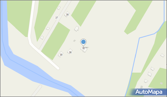 Popielżyn Górny, Popielżyn Górny, 32, mapa Popielżyn Górny