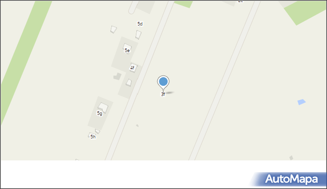 Popielżyn Górny, Popielżyn Górny, 3f, mapa Popielżyn Górny