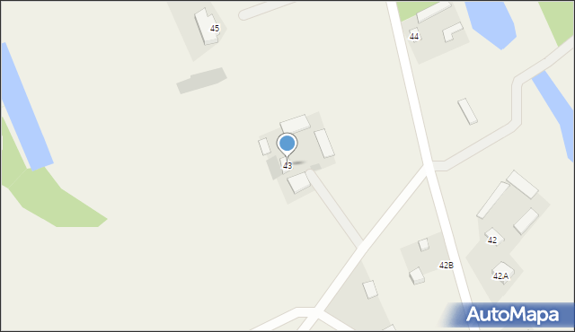 Popielżyn-Zawady, Popielżyn-Zawady, 43, mapa Popielżyn-Zawady