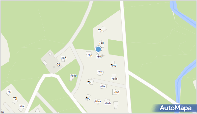 Popielżyn-Zawady, Popielżyn-Zawady, 76v, mapa Popielżyn-Zawady