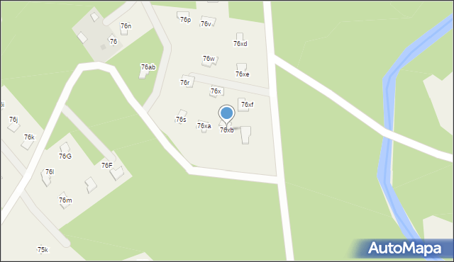 Popielżyn-Zawady, Popielżyn-Zawady, 76xb, mapa Popielżyn-Zawady