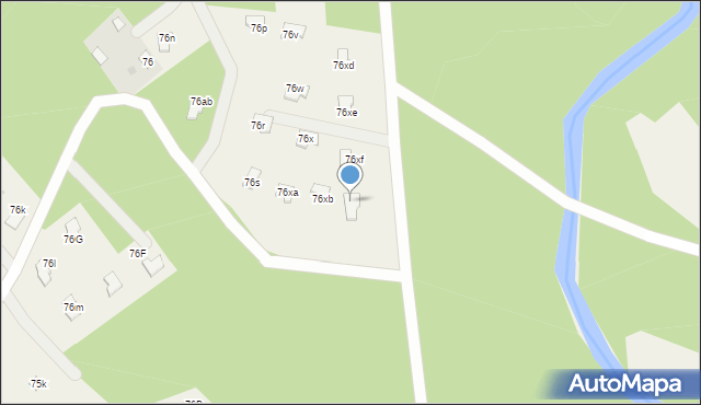 Popielżyn-Zawady, Popielżyn-Zawady, 76xg, mapa Popielżyn-Zawady