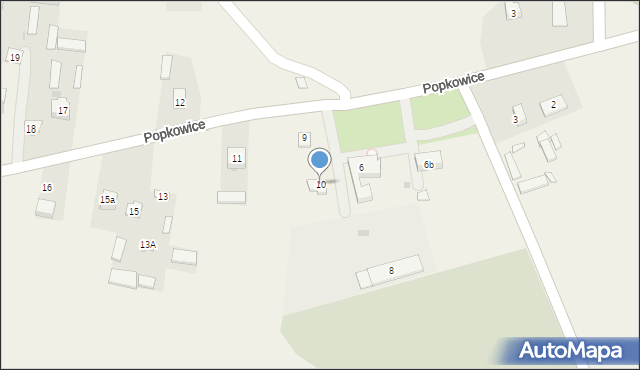 Popkowice, Popkowice, 10, mapa Popkowice